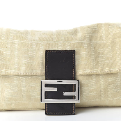 Fendi Zucca Baguette Beige 9 of 11