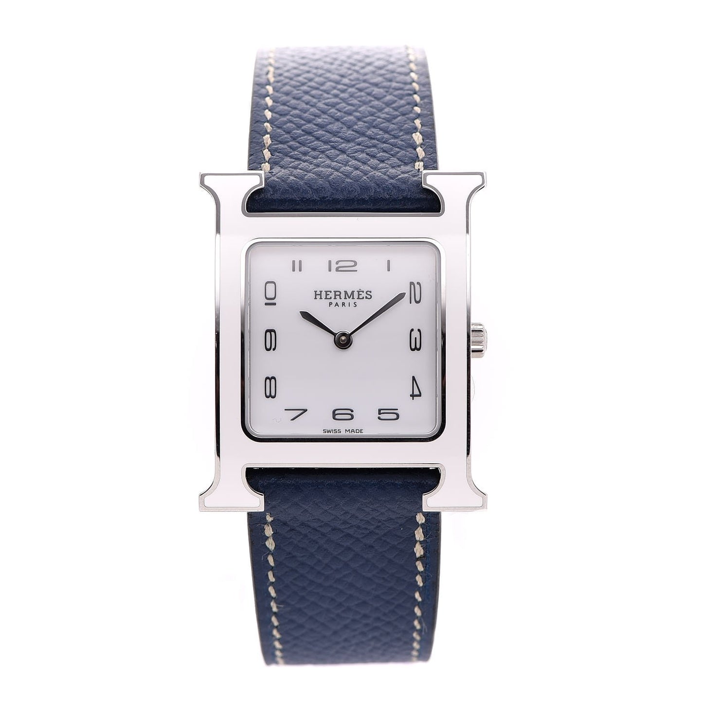Stainless Steel Epsom 26mm Heure H Hour Quartz Watch Malta