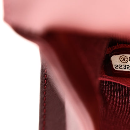 Chanel Lambskin Quilted Small Boy Flap Dark Red 6 of 9