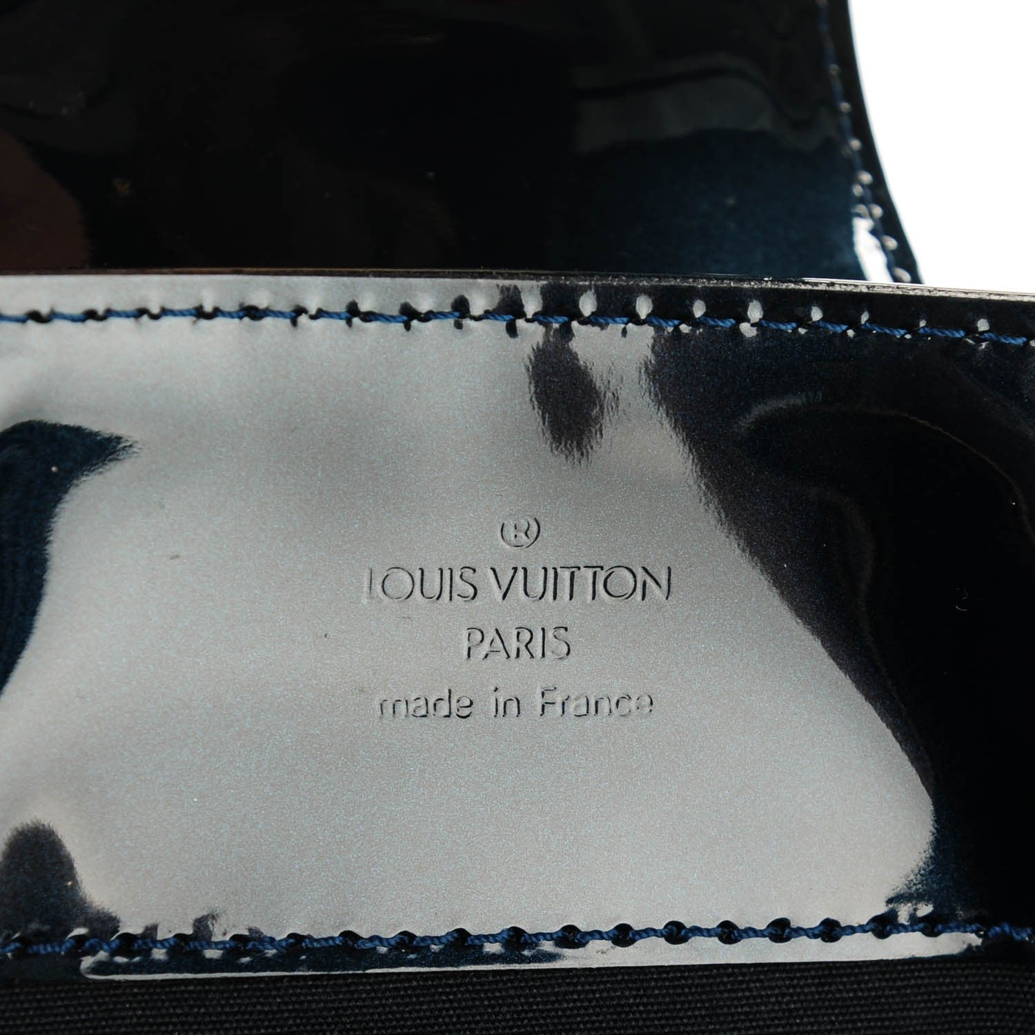Louis Vuitton Vernis Melrose Avenue Blue Nuit 6 of 8