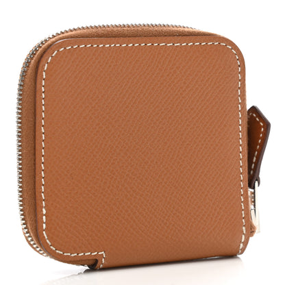 Hermes Epsom Silk'in Coin Purse Gold 3 of 7
