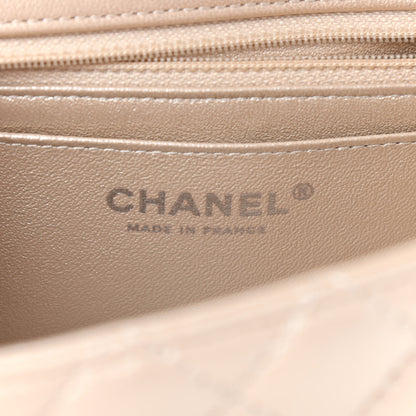 Chanel Metallic Sheepskin Quilted 2.55 Reissue Mini Flap Beige 5 of 8