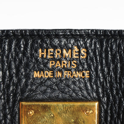 Hermes Togo Birkin 40 Black 12 of 30