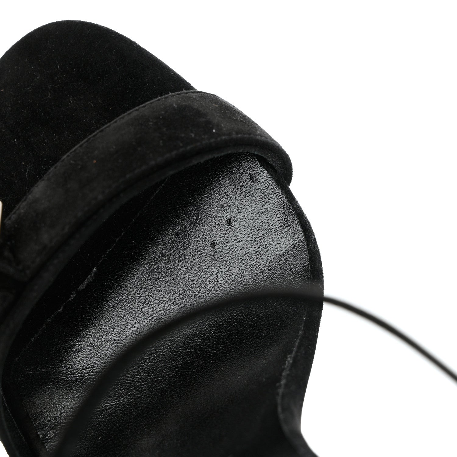 Christian Louboutin Veau Velours Umberta 100 Sandals 40 Black 10 of 10
