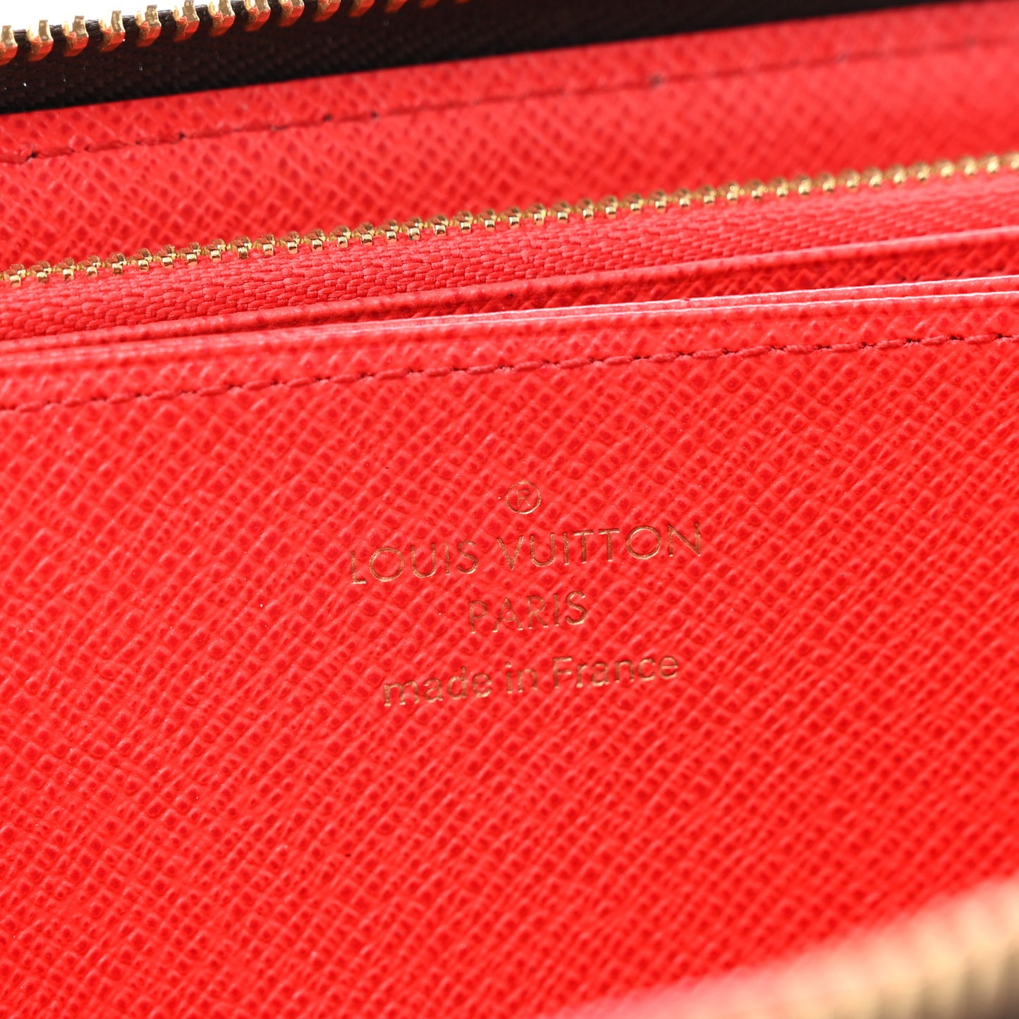 Monogram Zippy Wallet Coquelicot