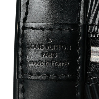 Louis Vuitton Epi Alma BB Black 6 of 12