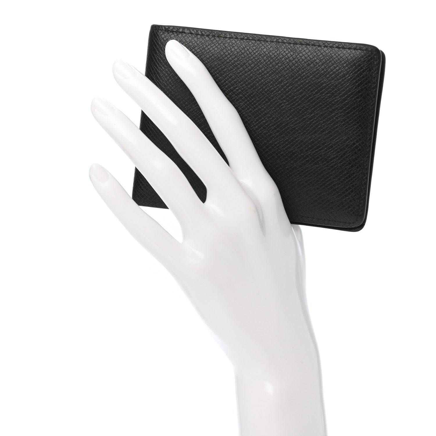 Louis Vuitton Taiga Slender Wallet Black 2 of 7