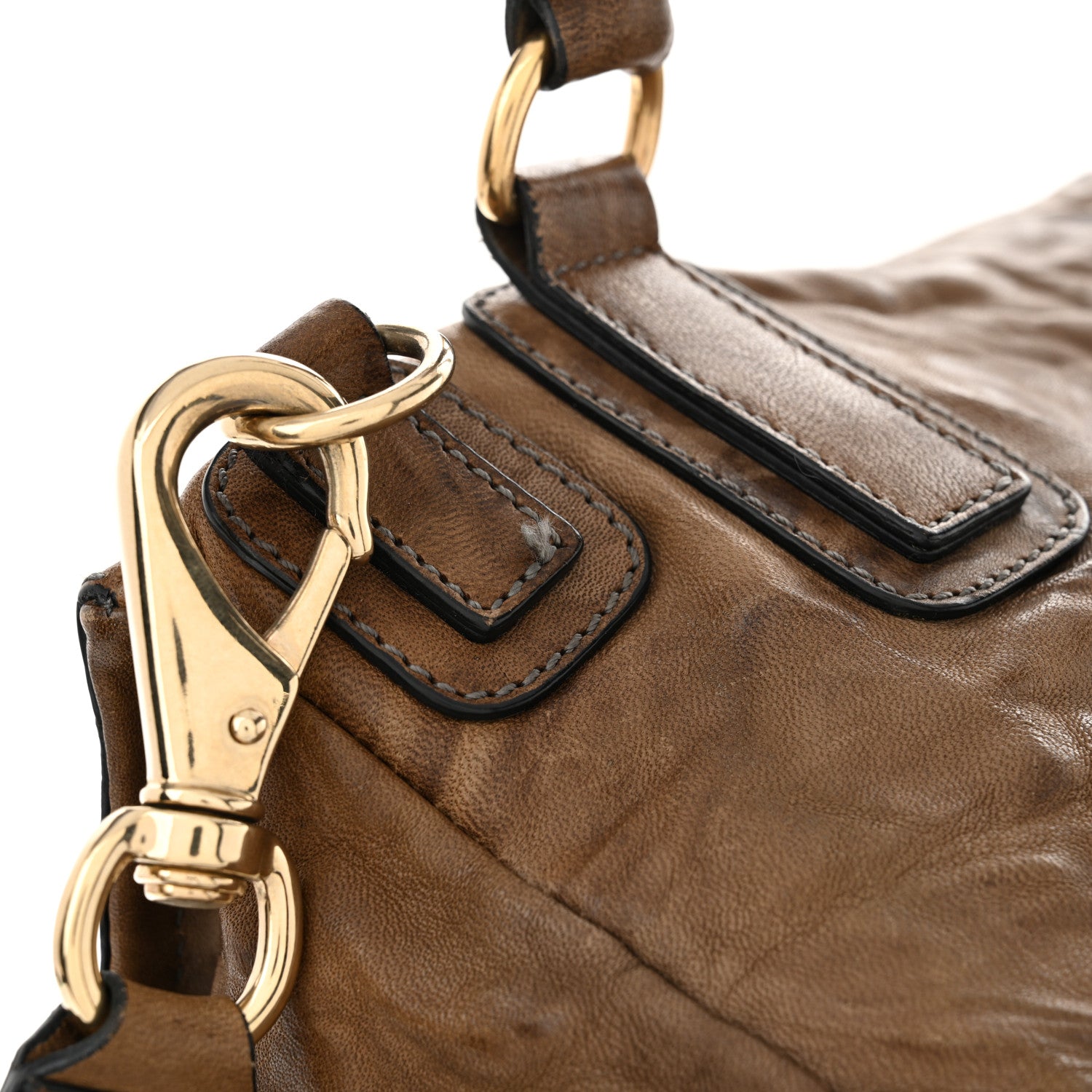 Givenchy Tumbled Sheepskin Medium Pandora Brown 11 of 12
