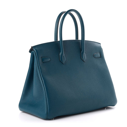 Hermes Togo Birkin 35 Cobalt 3 of 10