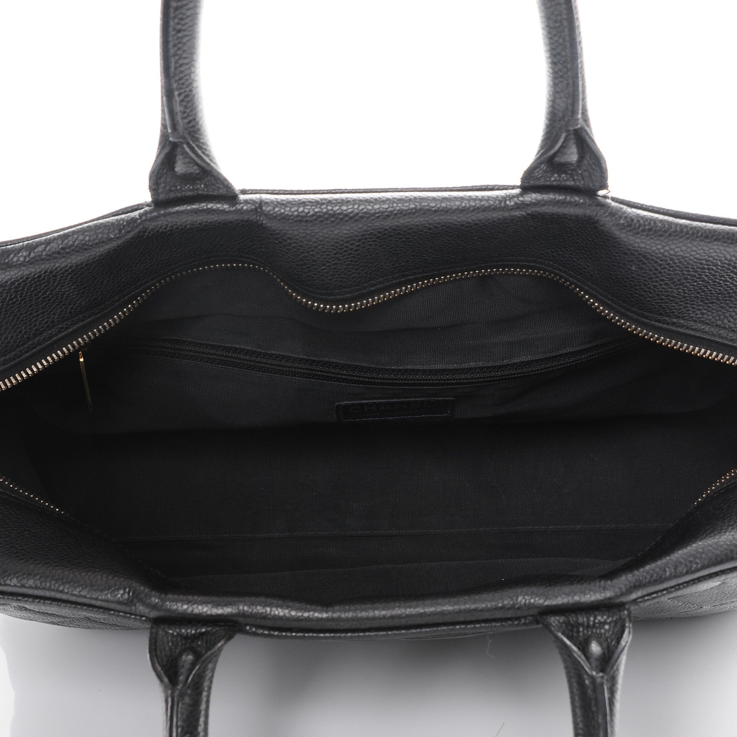 Chanel Caviar Quilted Large Bowler Black 5 of 12