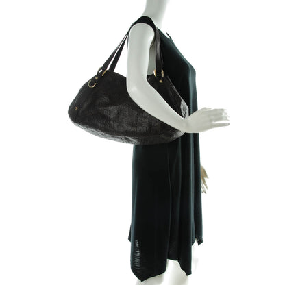 Gucci Guccissima Medium Abbey Shoulder Bag Chocolate 2 of 7