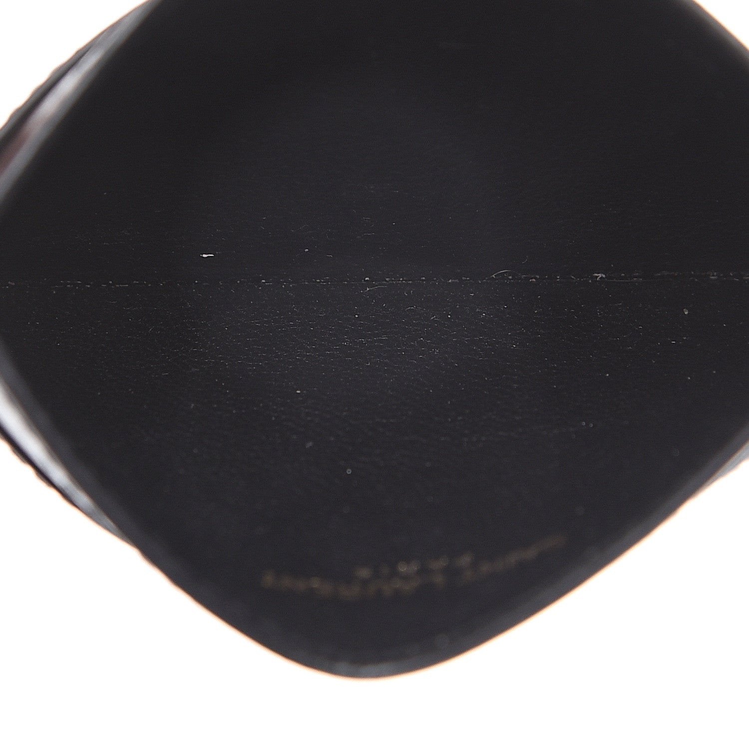 Saint Laurent Calfskin Classic Y Card Case Black 4 of 5