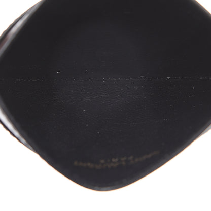 Saint Laurent Calfskin Classic Y Card Case Black 4 of 5