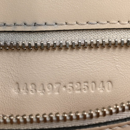 Gucci Calfskin Crystal Matelasse Aria Small GG Marmont Shoulder Bag Mystic White Multicolor 7 of 12