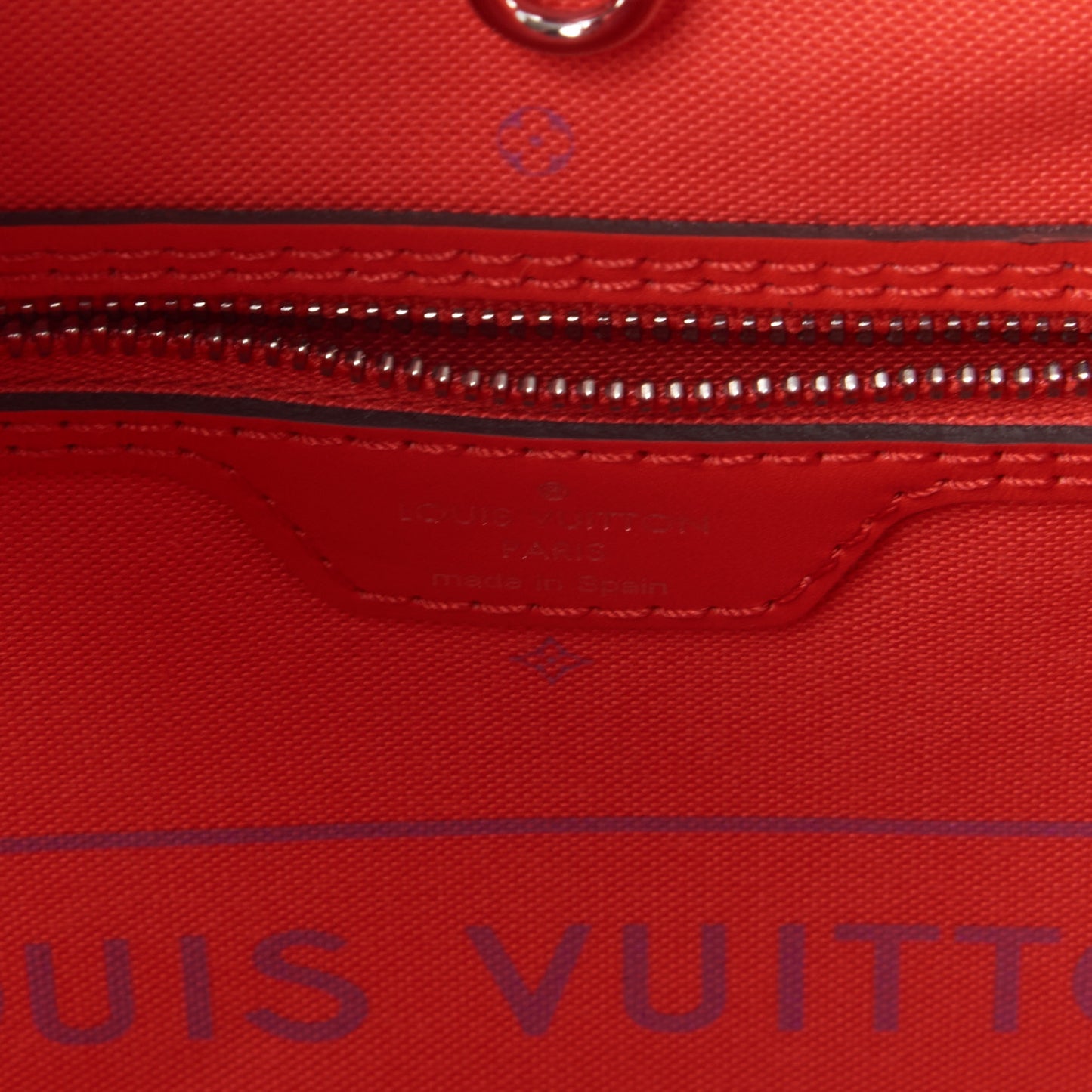 Monogram Escale Neverfull MM Rouge