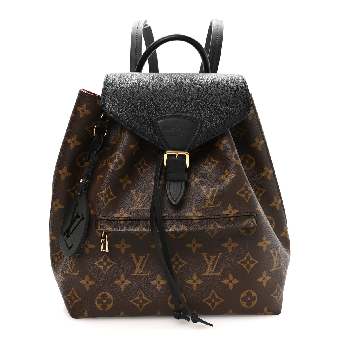 Louis Vuitton Monogram Montsouris PM Black 1 of 12