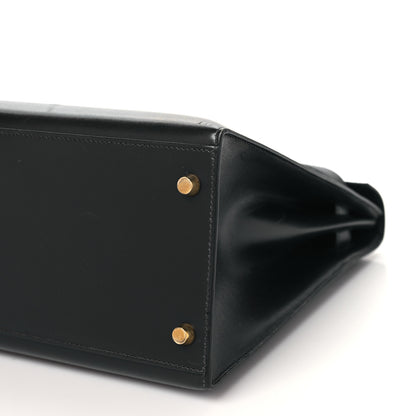 Hermes Box Kelly Sellier 35 Bleu Marine 10 of 11