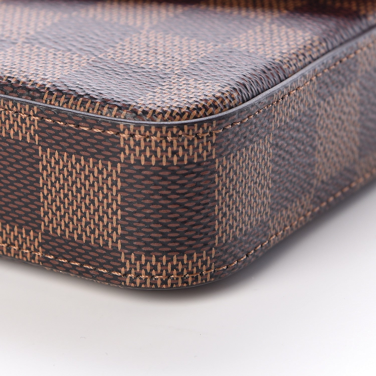 Louis Vuitton Damier Ebene Pochette Felicie Chain Wallet 12 of 13