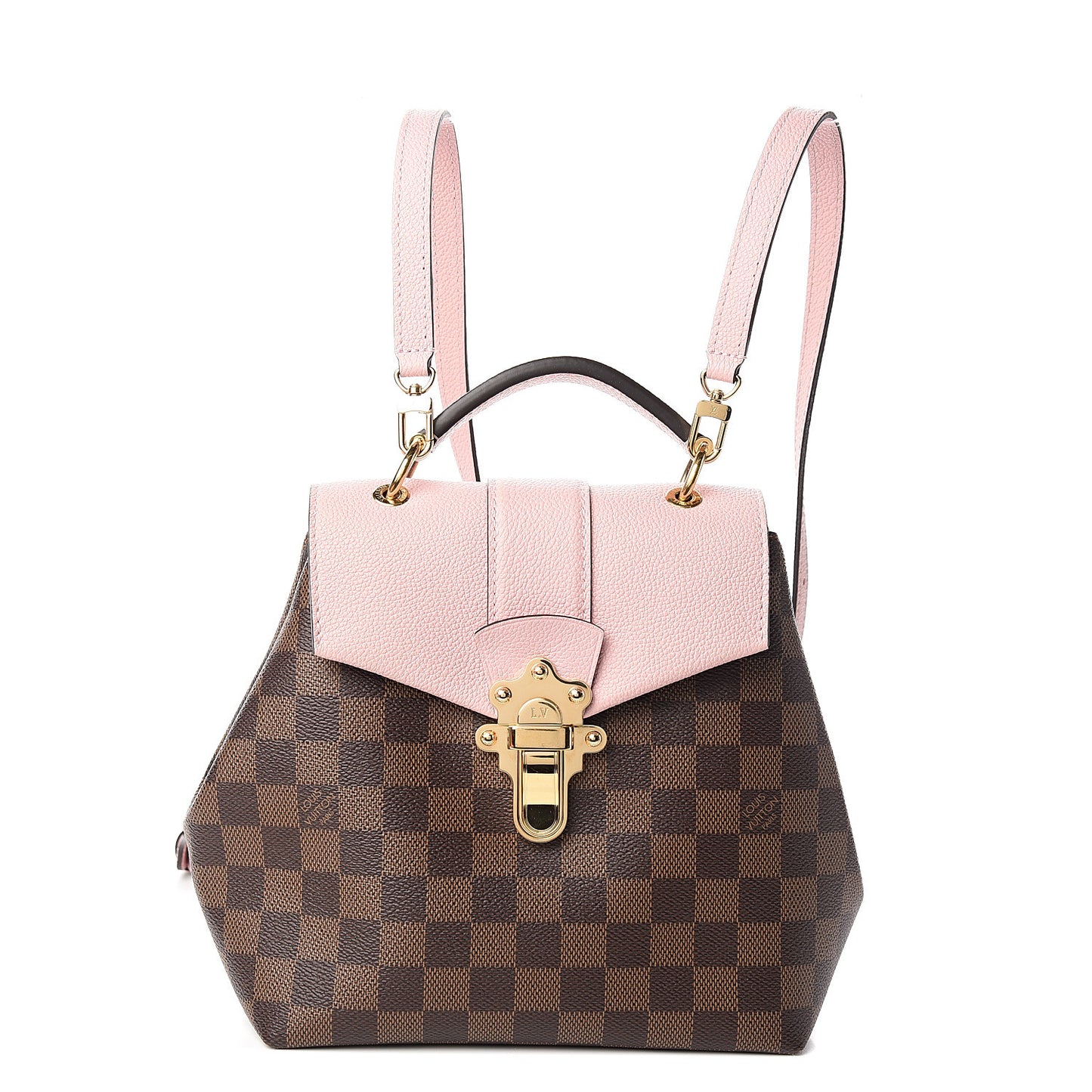 Damier Ebene Clapton Backpack Magnolia
