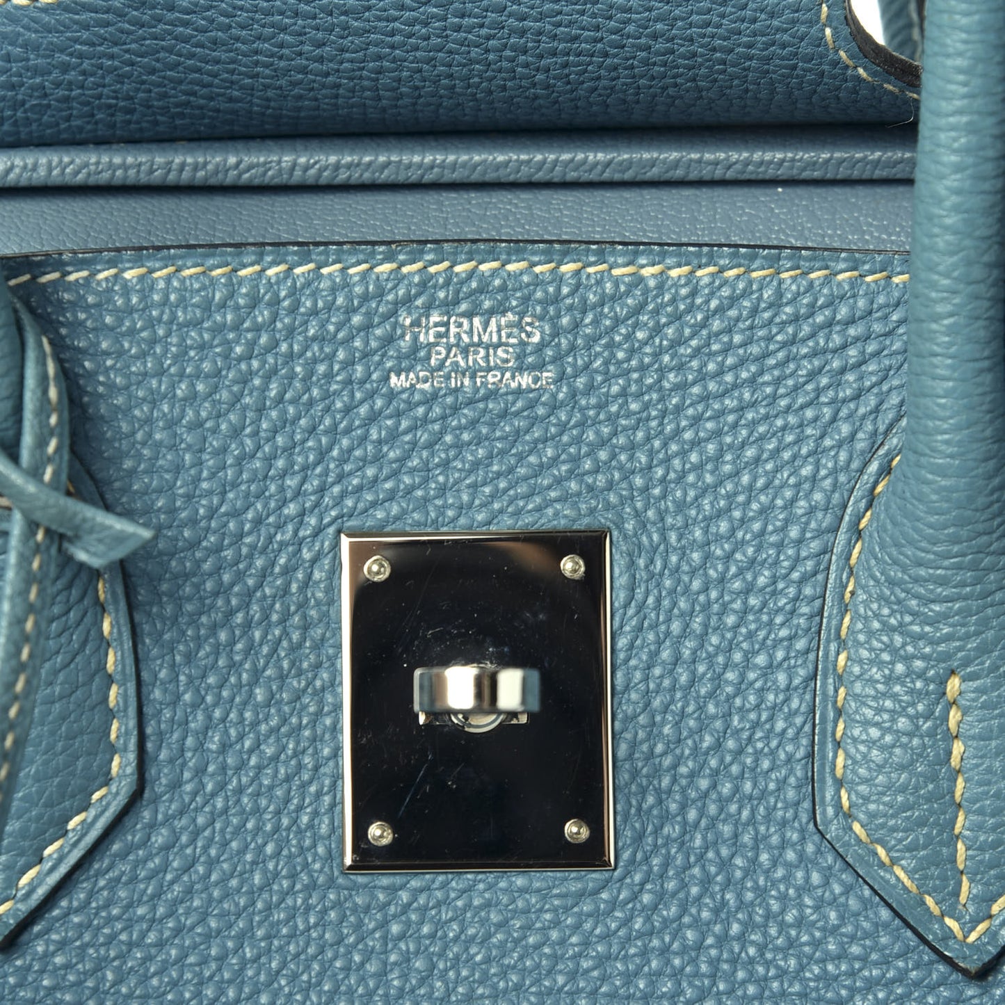 Togo Birkin 30 Blue Jean