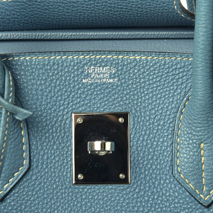 Hermes Togo Birkin 30 Blue Jean 20 of 20