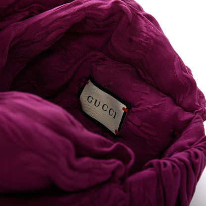 Gucci Silk Jacquard Rilly Headband M Mauve 3 of 5
