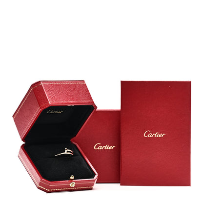 Cartier 18K Yellow Gold Small Juste Un Clou Ring 63 10.5 5 of 5