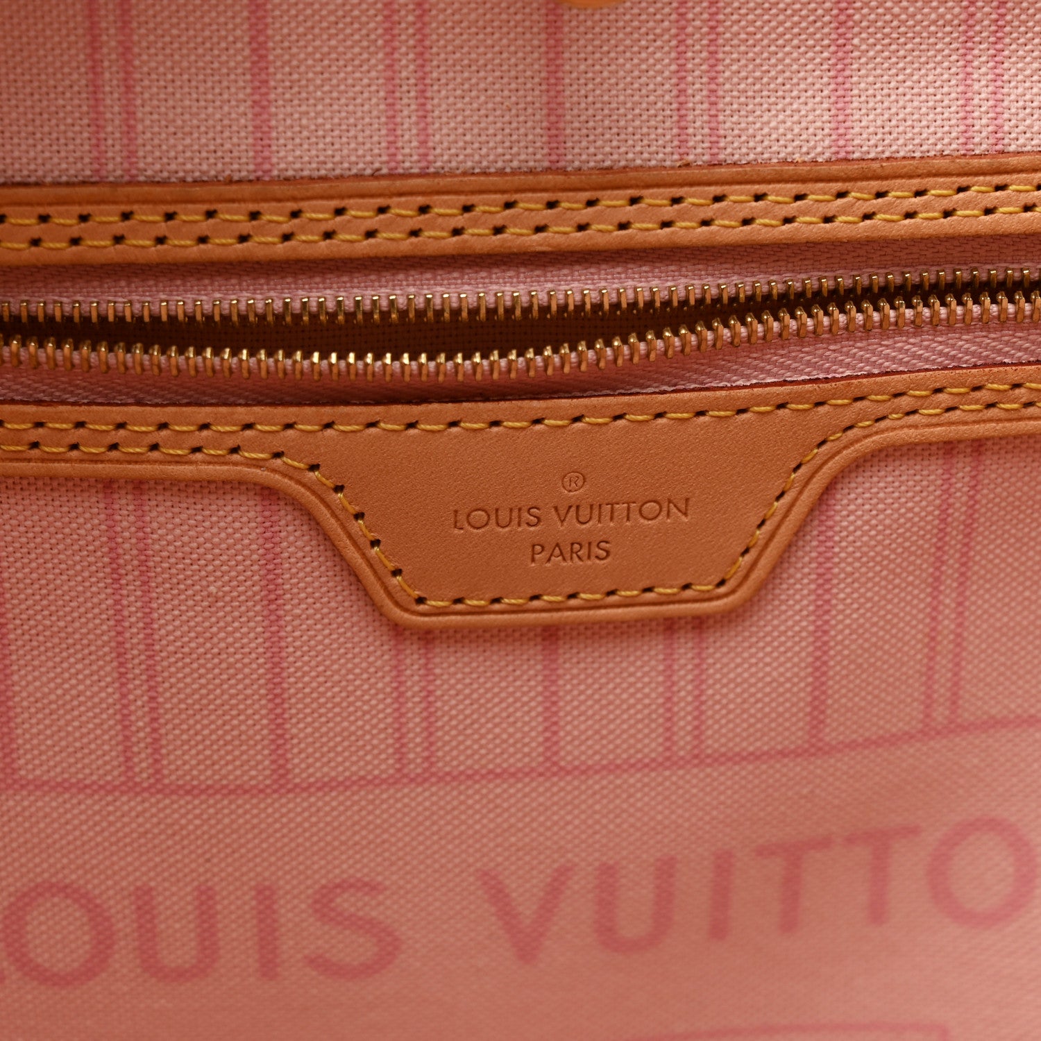 Louis Vuitton Damier Azur Neo Neverfull MM Rose Ballerine 6 of 11