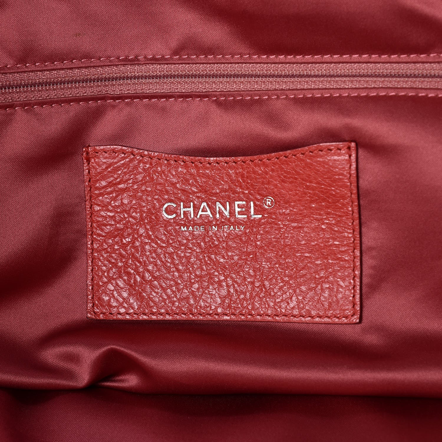 Chanel Glazed Calfskin XL On The Road Tote Pink 6 of 13