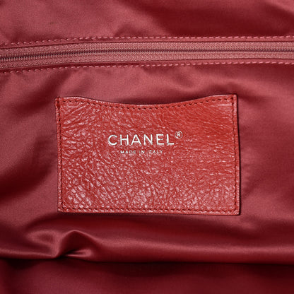Chanel Glazed Calfskin XL On The Road Tote Pink 6 of 13