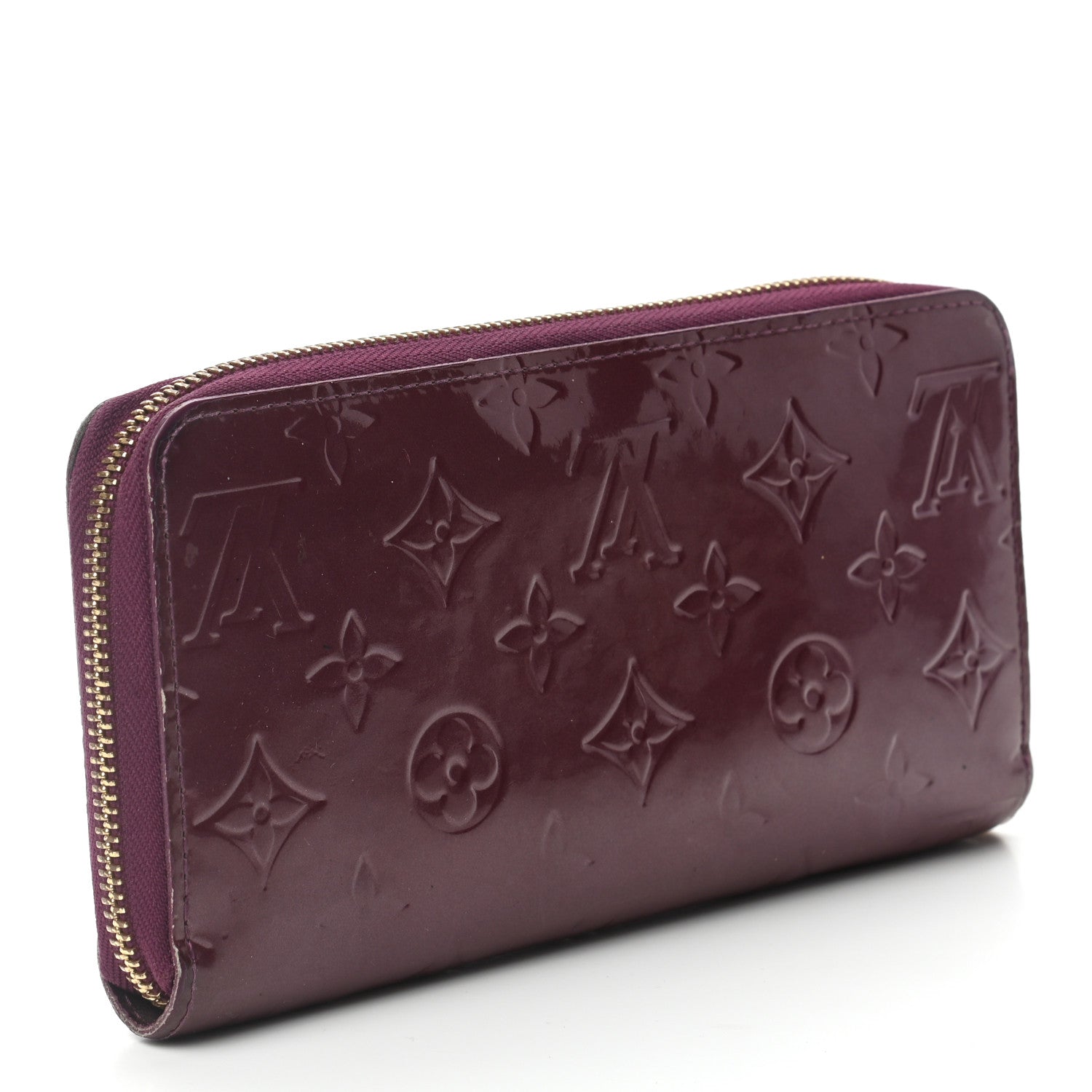 Louis Vuitton Vernis Zippy Wallet Violet 3 of 12