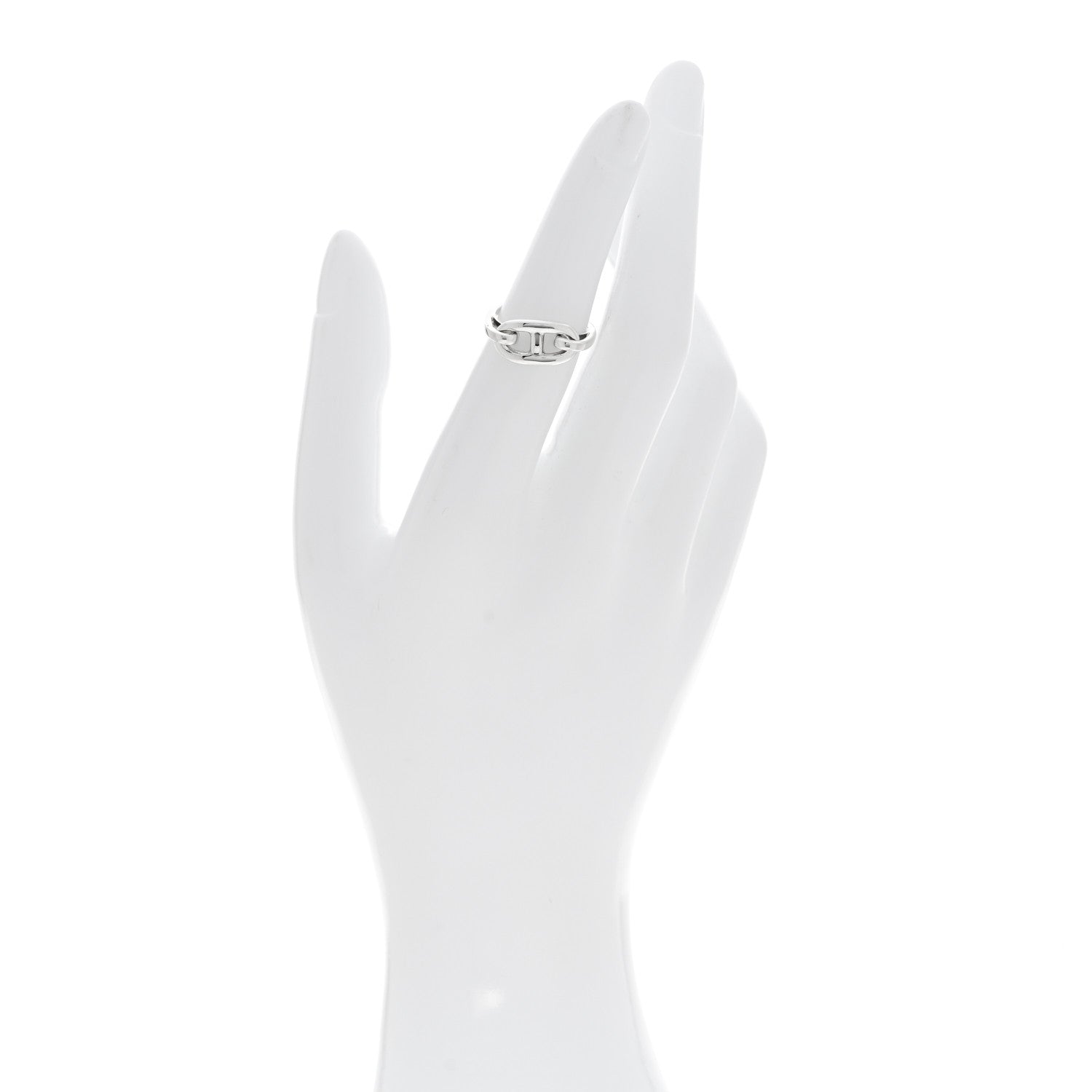 Hermes Sterling Silver Farandole Ring 51 5.75 2 of 5