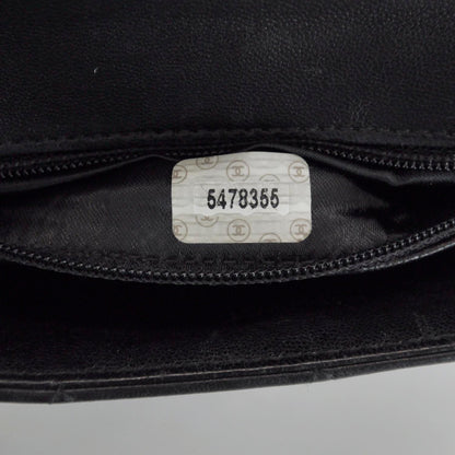 Chanel Lambskin Camellia Mini Flap Black 7 of 7