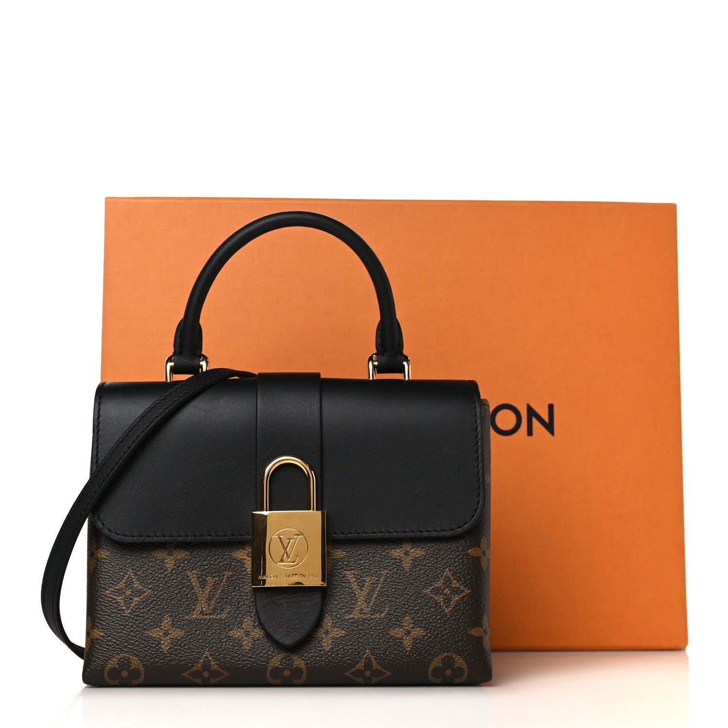 Louis Vuitton Monogram Locky BB Black 9 of 9