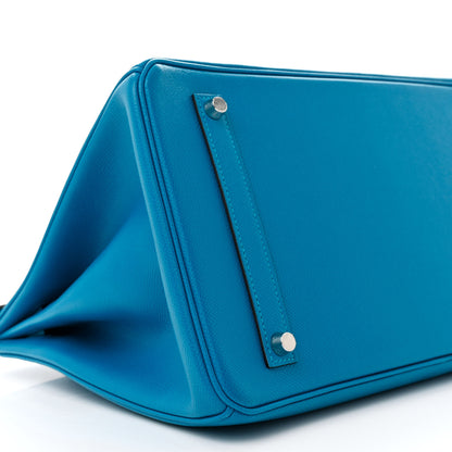 Hermes Epsom Birkin 35 Bleu Zanzibar 9 of 15