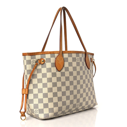 Louis Vuitton Damier Azur Neverfull PM 3 of 11