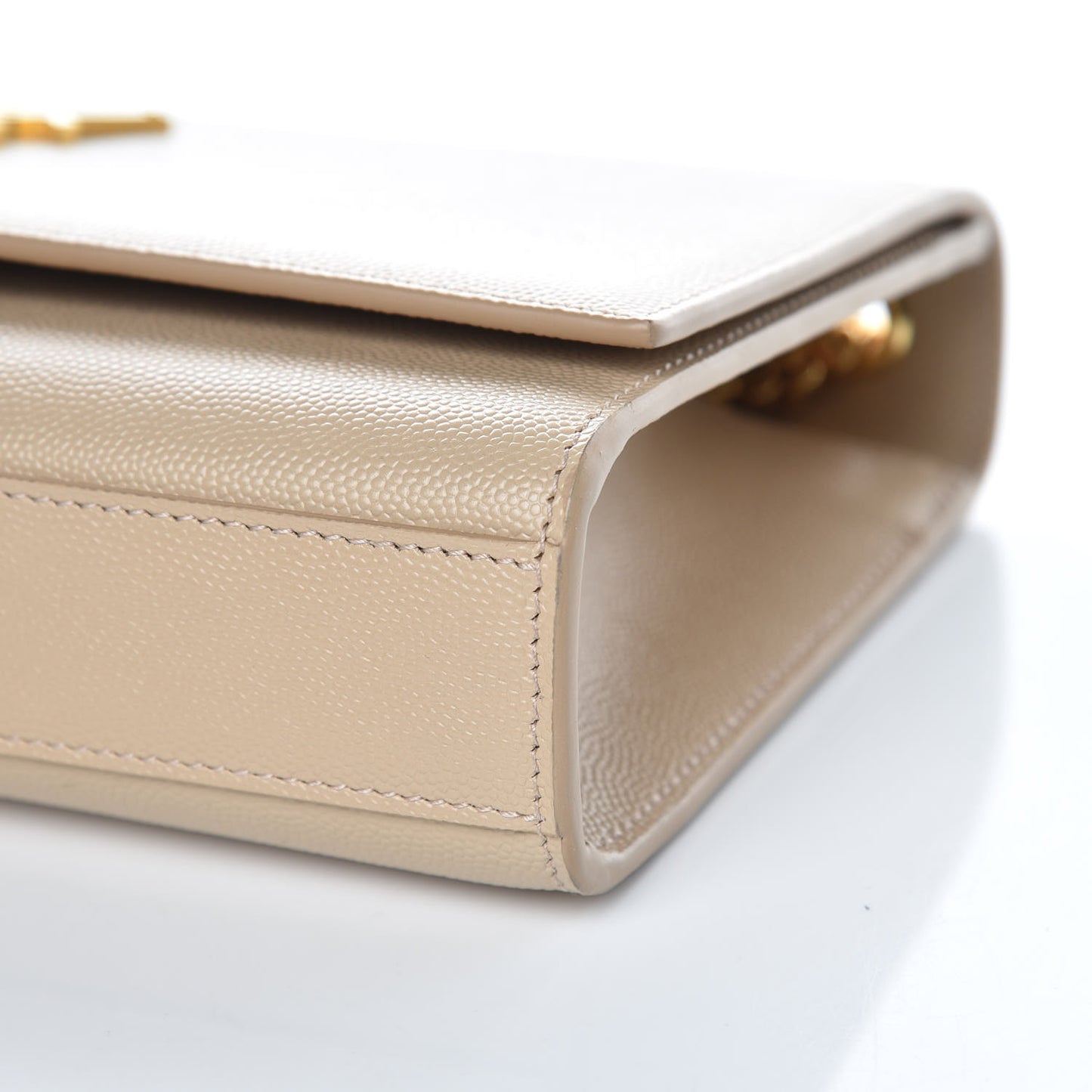 Grain De Poudre Medium Monogram Kate Satchel Nude Powder