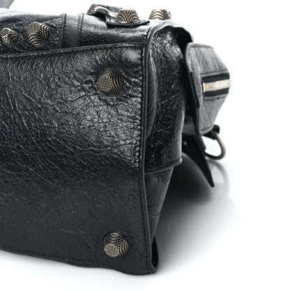 Balenciaga Agneau Arena Neo Cagole City Handbag Black 8 of 8