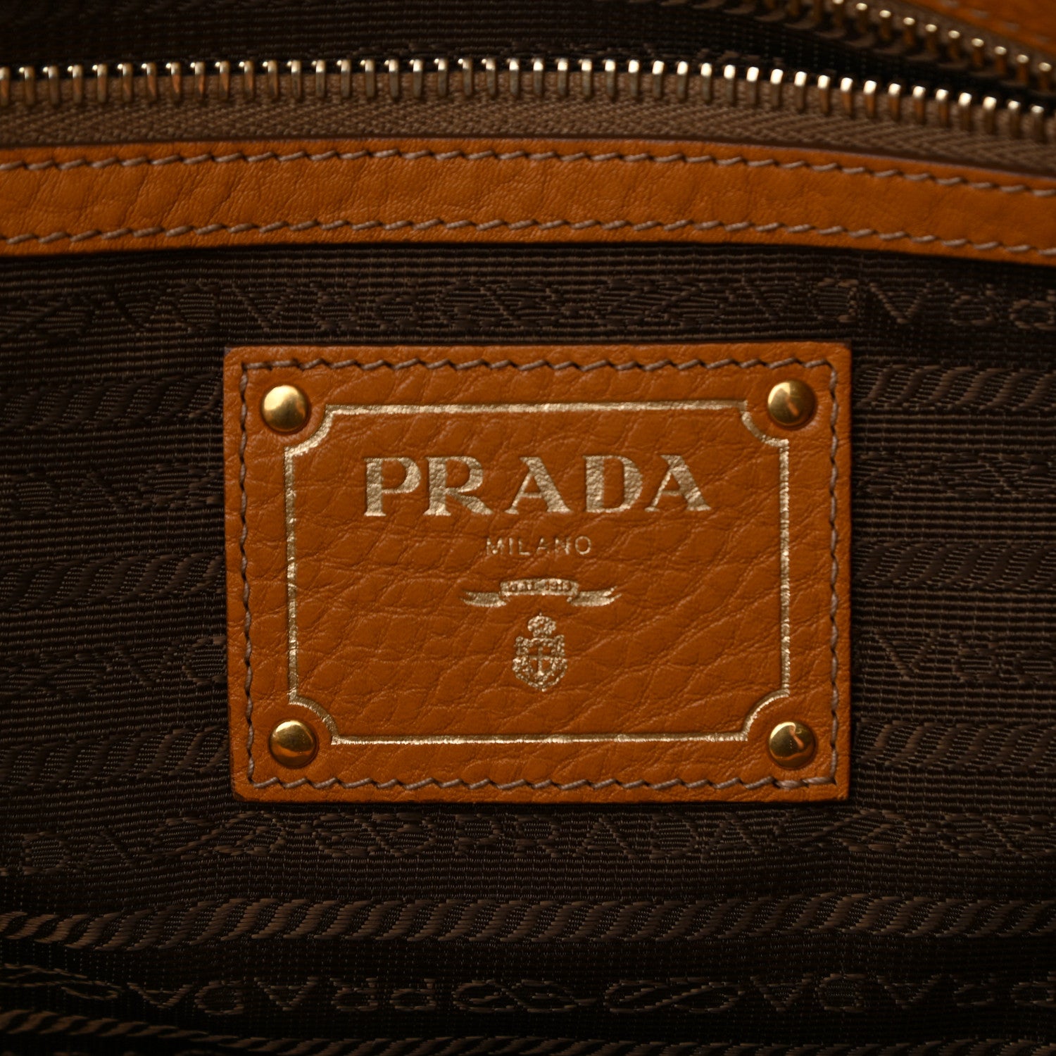 Prada Vitello Daino Shopping Tote Naturale 6 of 10