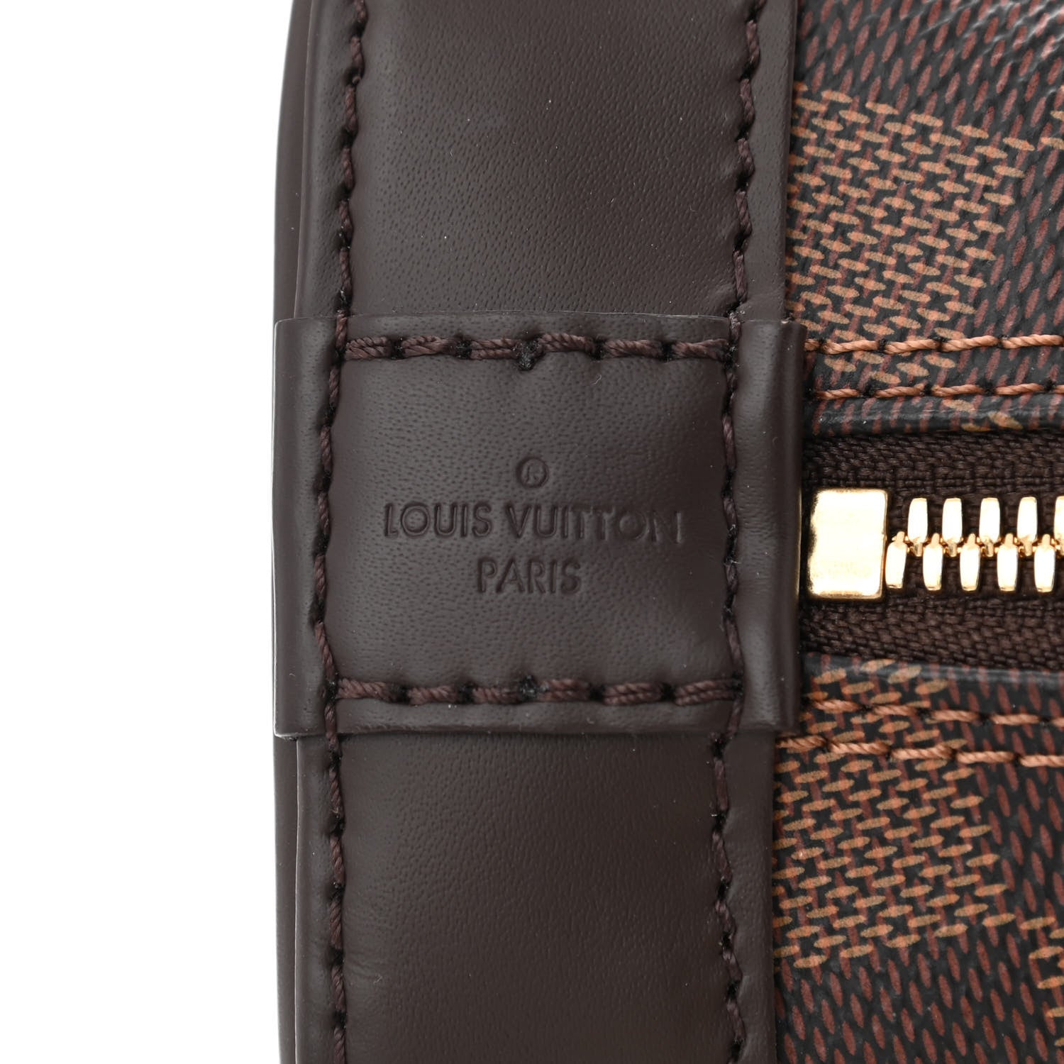 Louis Vuitton Damier Ebene Alma BB 6 of 9