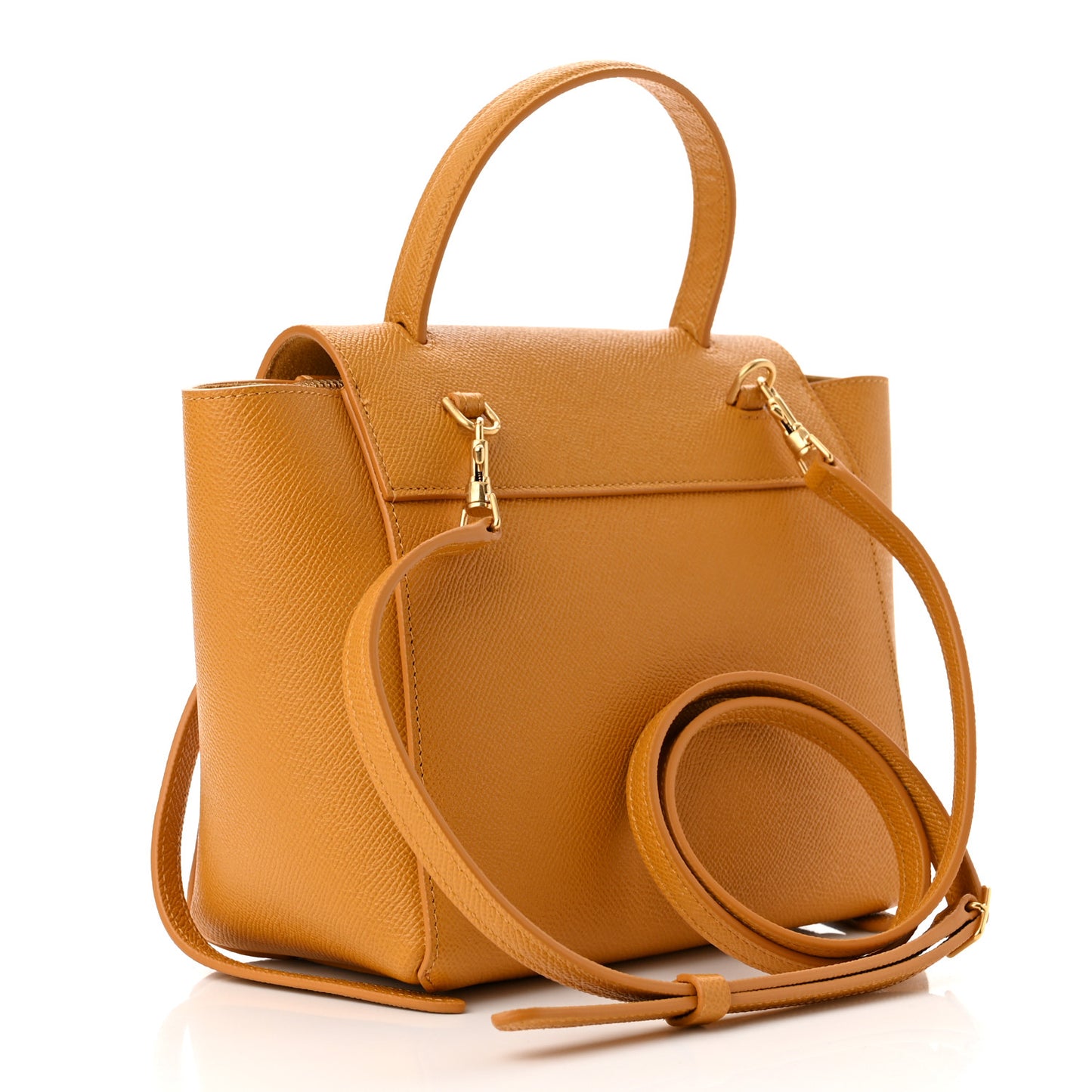 Grained Calfskin Nano Belt Bag Calendula