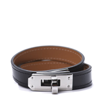 Hermes Box Kelly Double Tour Bracelet T2 Black 1 of 4