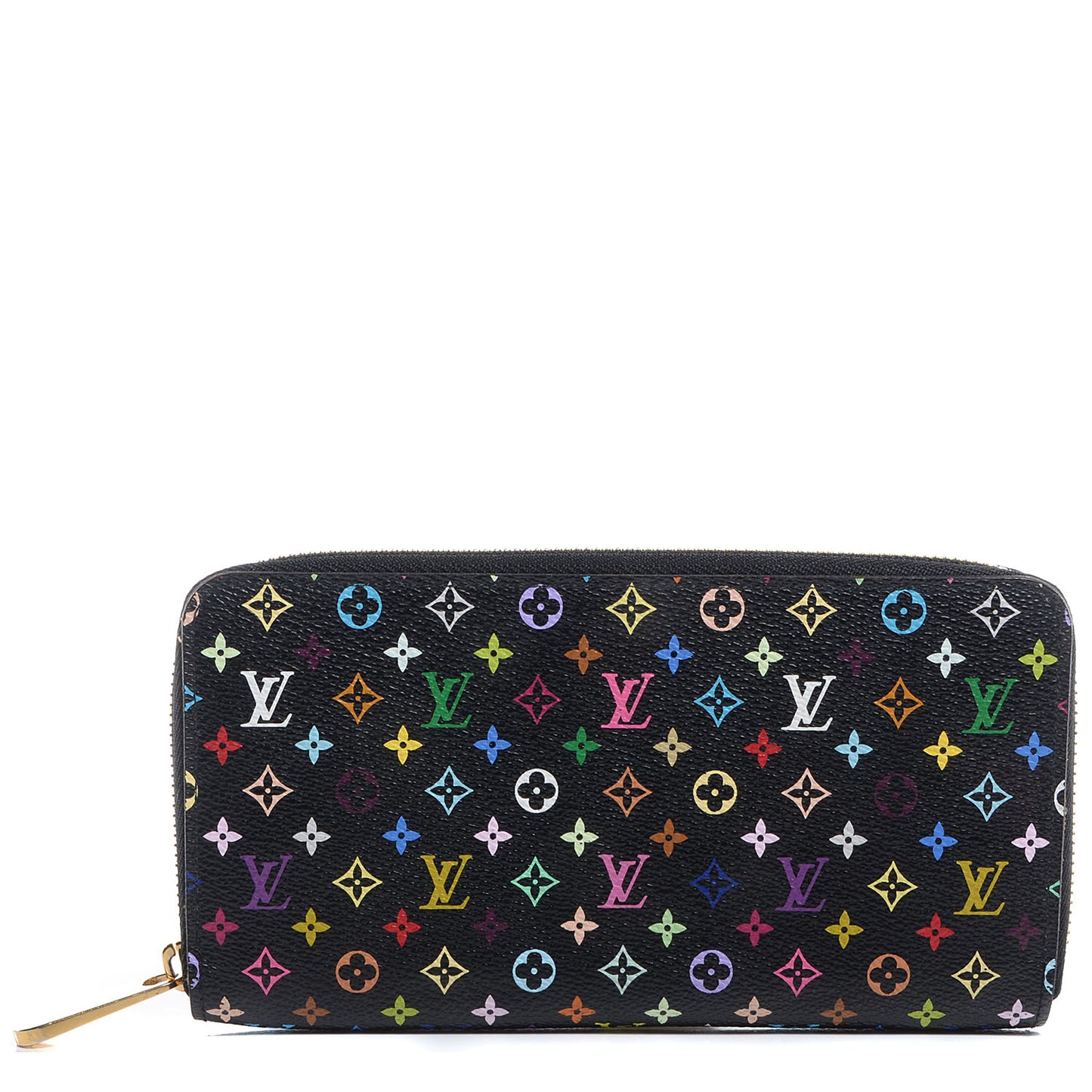 Monogram Multicolor Zippy Wallet Black Grenade