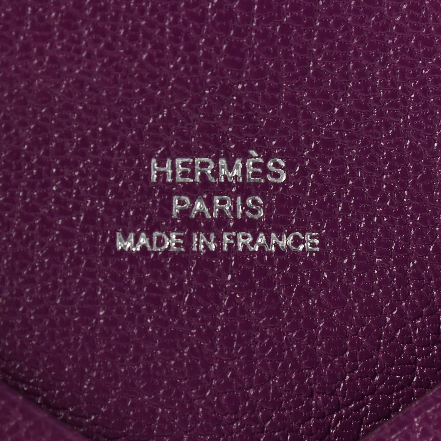 Hermes Chevre Chamkila Calvi Card Case Anemone 6 of 8