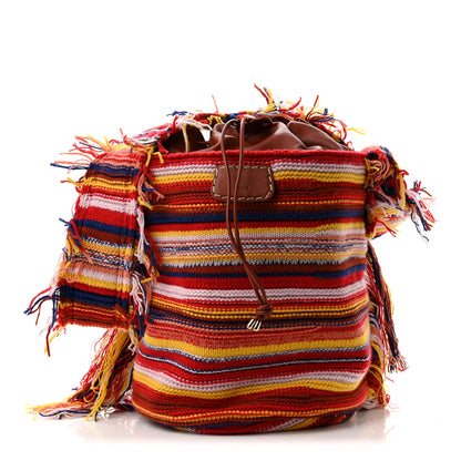 Chloe Recycled Cashmere Knit Fringe Jorge Hobo Multicolor 1 of 10