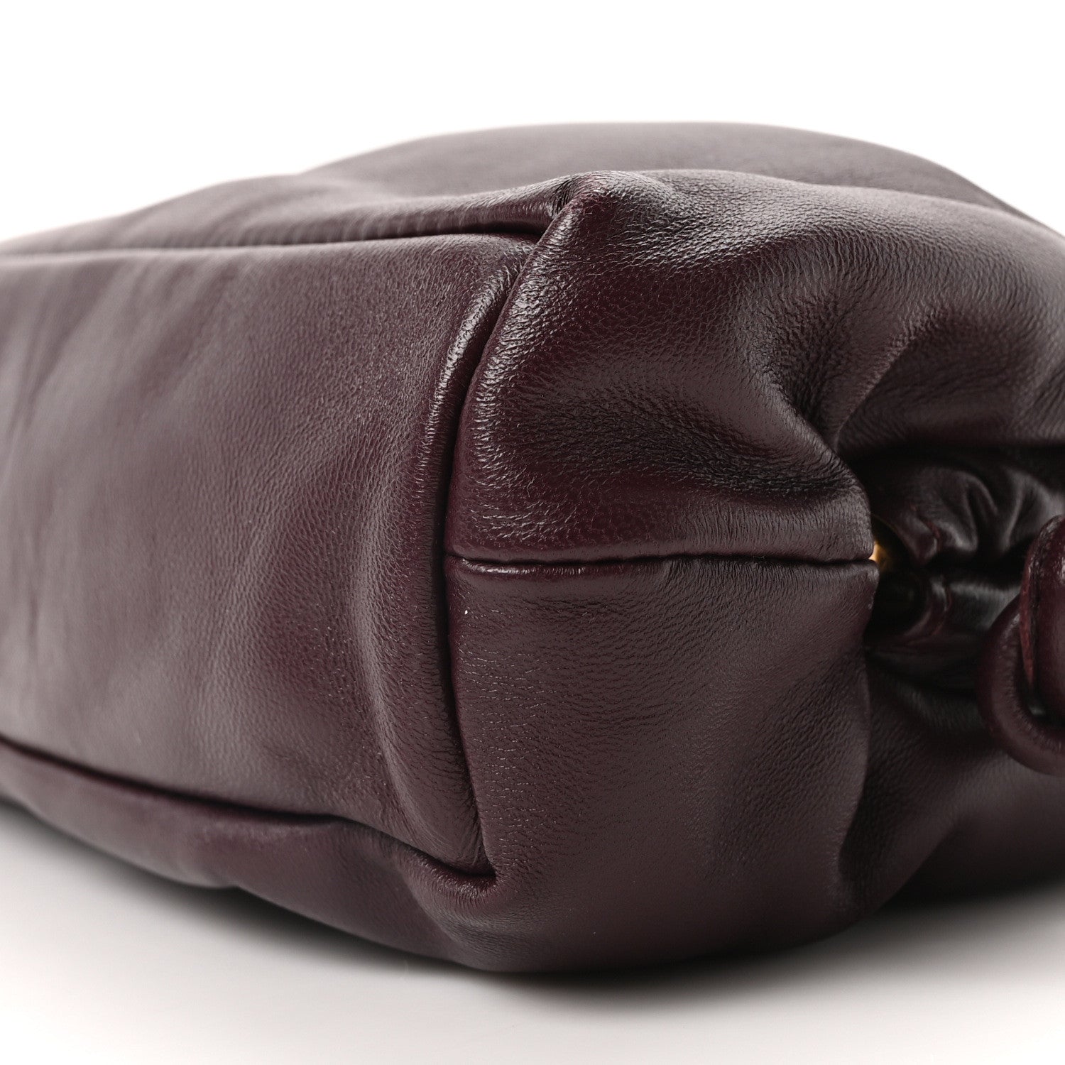 Mansur Gavriel Lambskin Mini Cloud Clutch Plum 9 of 9