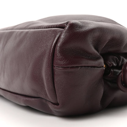 Mansur Gavriel Lambskin Mini Cloud Clutch Plum 9 of 9