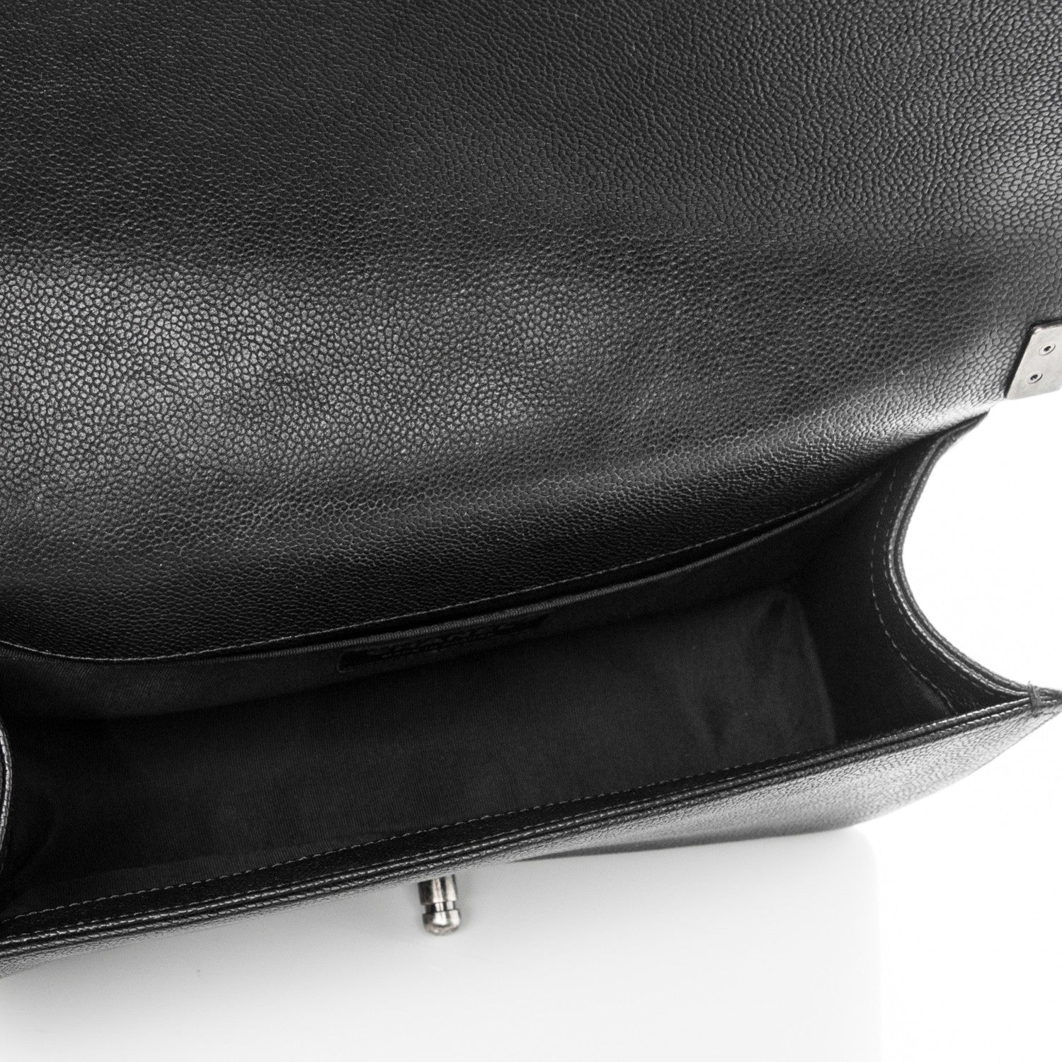 Chanel Caviar Quilted Medium Boy Flap Black 6 of 8