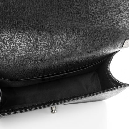 Chanel Caviar Quilted Medium Boy Flap Black 6 of 8
