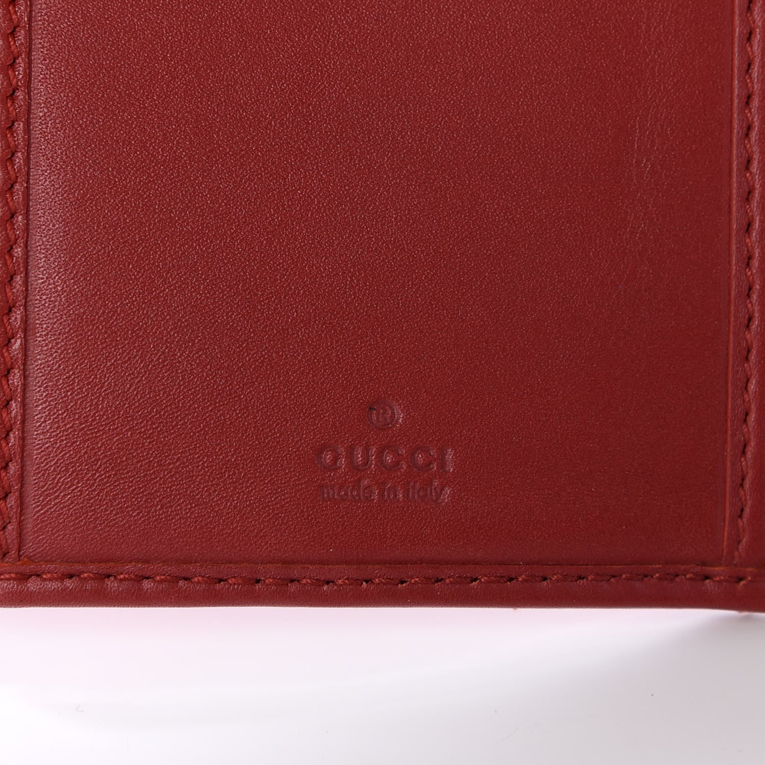 Gucci Calfskin Matelasse GG Marmont Wallet Hibiscus Red 6 of 9